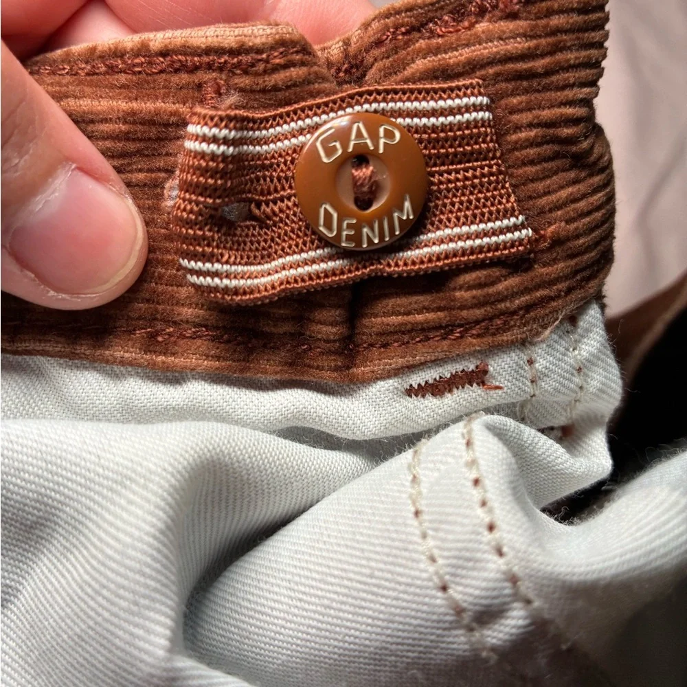 Gap Kids 7 Boys Original Sable brown Corduroy Pants